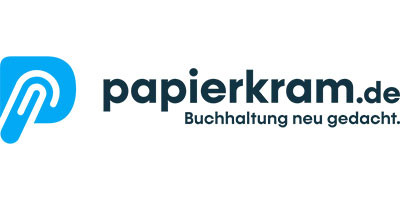 Logo Papierkram Buchhaltungssoftware